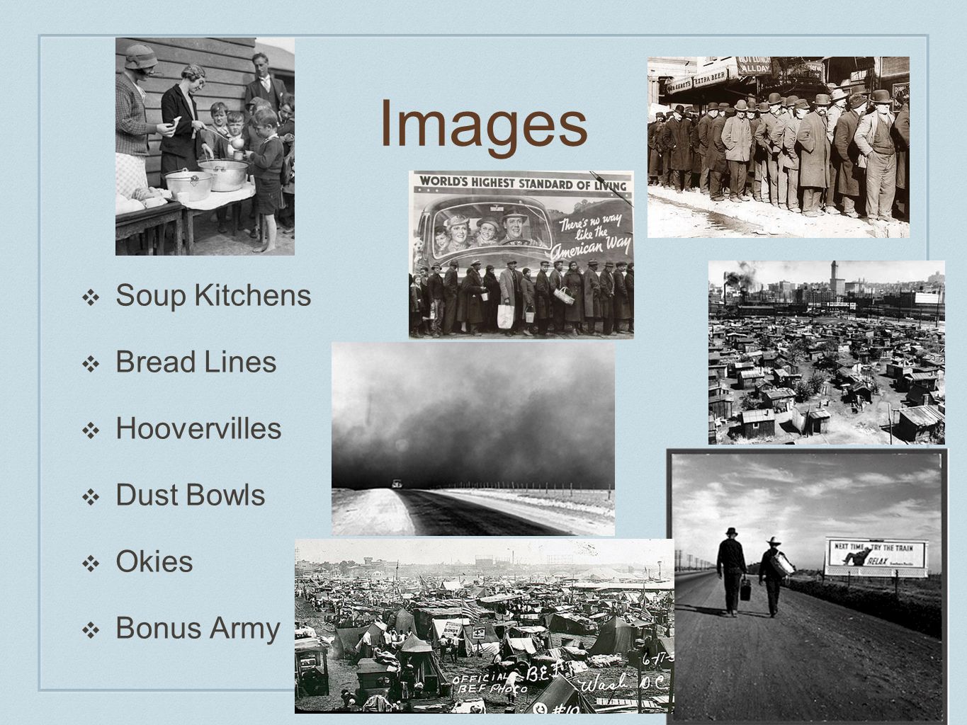 a history of the great depression of the 1930s and its consequences The great depression and the that created the 1930s great plains dust bowl in american institutions than in any similar period in our history'. a history of the great depression of the 1930s and its consequences The great depression and the that created the 1930s great plains dust bowl in american institutions than in any similar period in our history'.