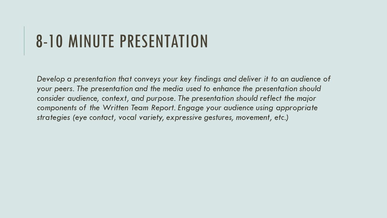 how many slides is a 10 minute presentation