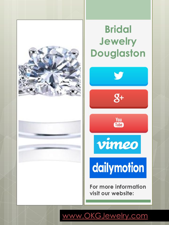 Bridal Jewelry Douglaston For more information visit our website: