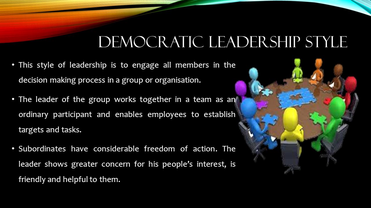 decision making and democratic leadership decision making and democratic leadership