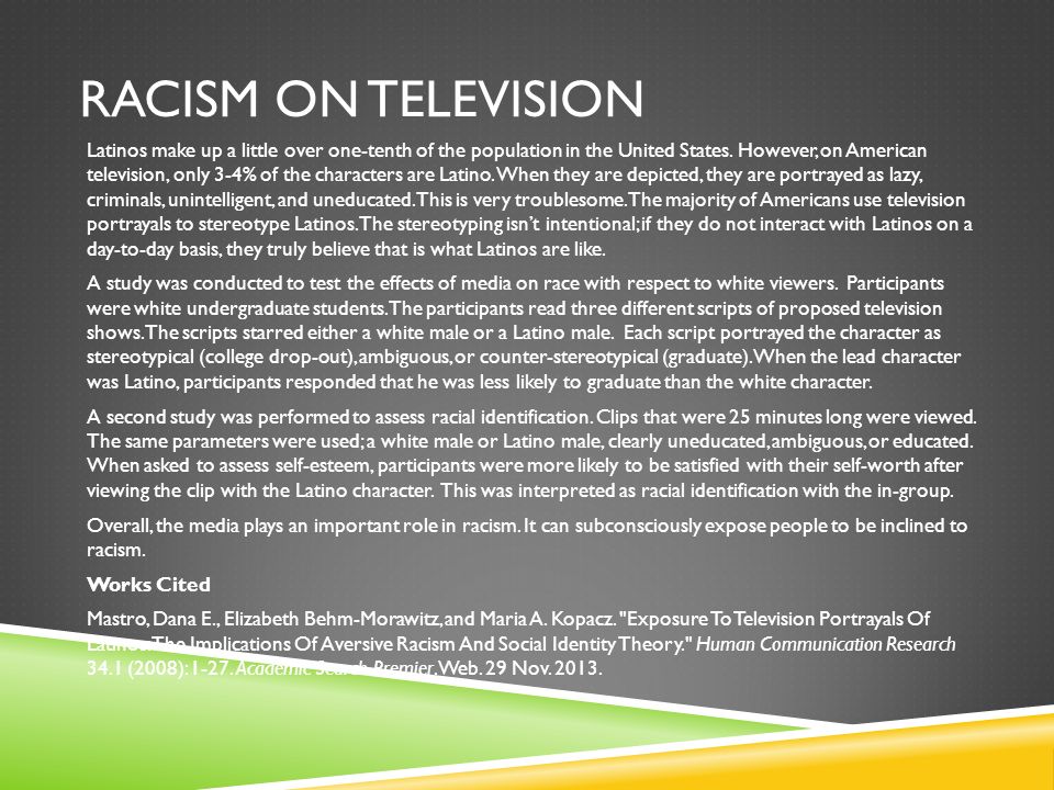 a look at cases where convert racism in portrayed in the media a look at cases where convert racism in portrayed in the media