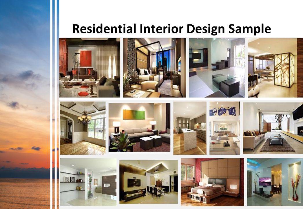 Residential Interior Design Sample