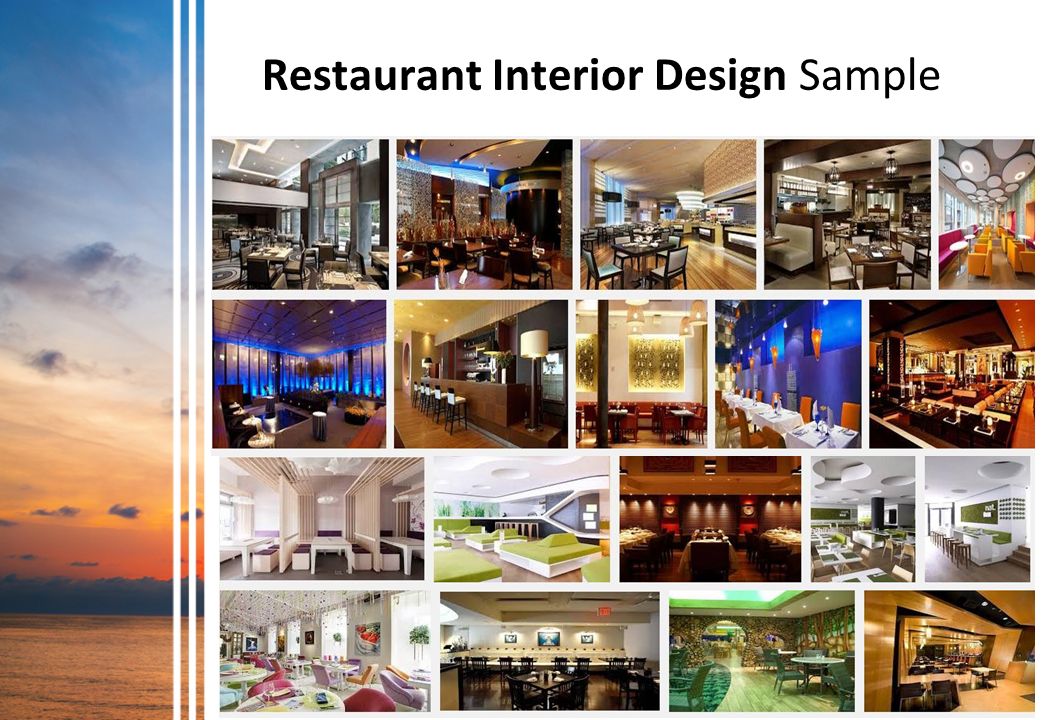 Restaurant Interior Design Sample