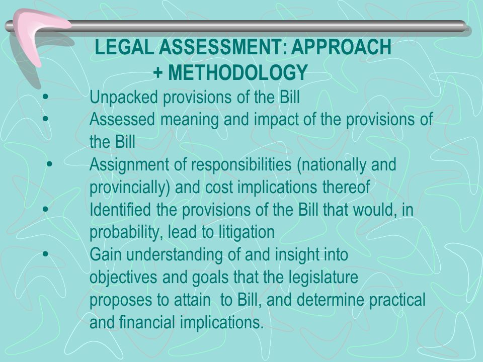 Assignment Of Responsibilities