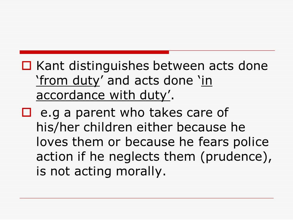 Acting on principle an essay on kantian ethics