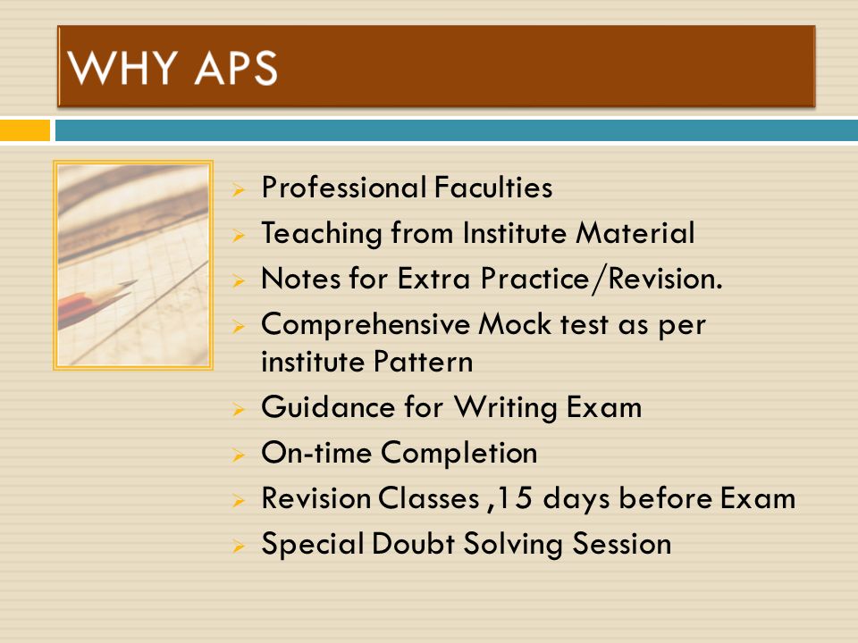  Professional Faculties  Teaching from Institute Material  Notes for Extra Practice/Revision.