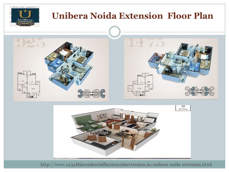 Unibera Noida Extension Floor Plan