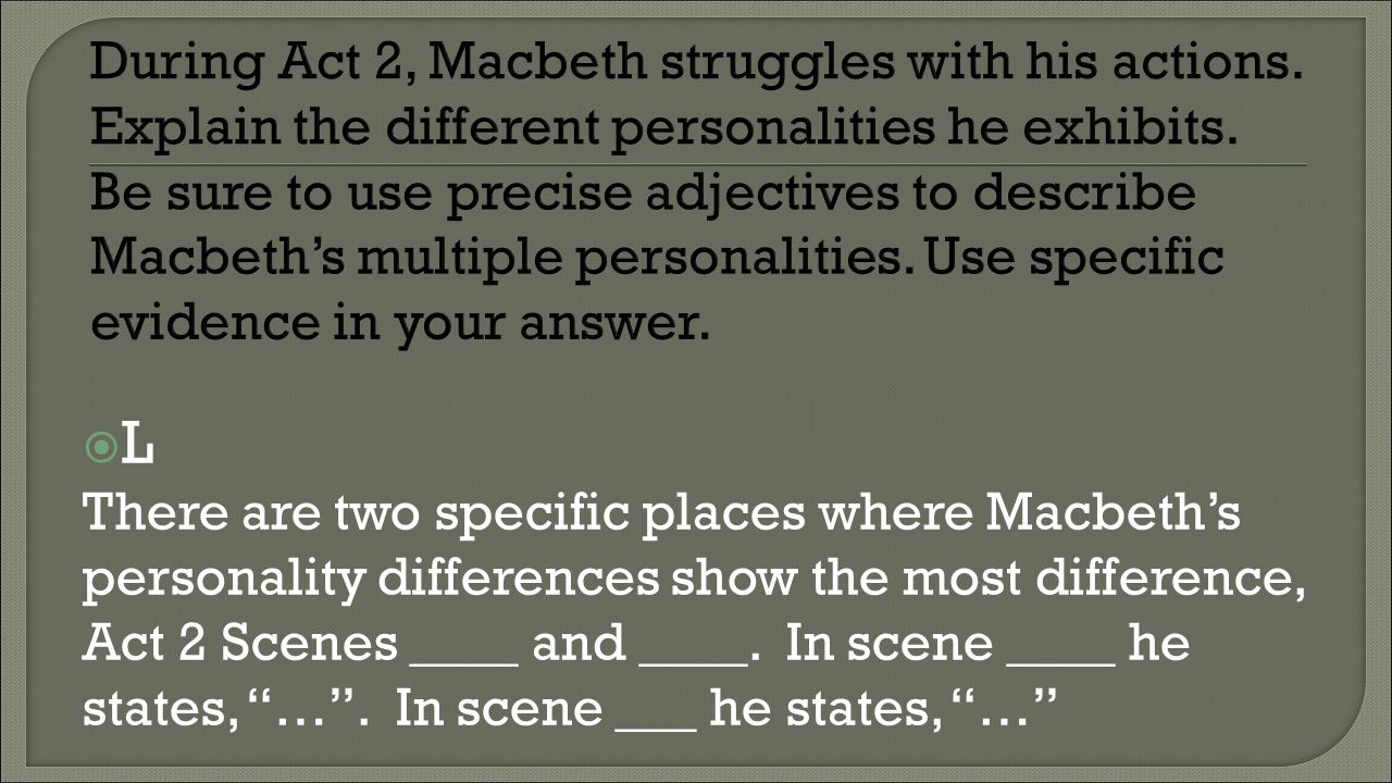 macbeth is a study of the Why study an evil or failing character time analysis of the action in macbeth macbeth study quiz (with detailed answers) quotations from macbeth. macbeth is a study of the Why study an evil or failing character time analysis of the action in macbeth macbeth study quiz (with detailed answers) quotations from macbeth.