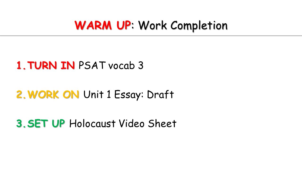 Essay About The Holocaust