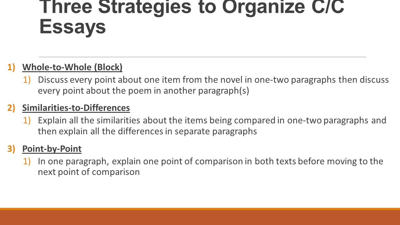 Much Ado About Nothing Essay Compare Contrast Essay Structure The Glass Castle Analysis Page Three Strategies Pro Choice Essay also Essay Writing On Global Warming Comparison Essays Samples Of Compare And Contrast Essays Thesis Essay On Self Esteem