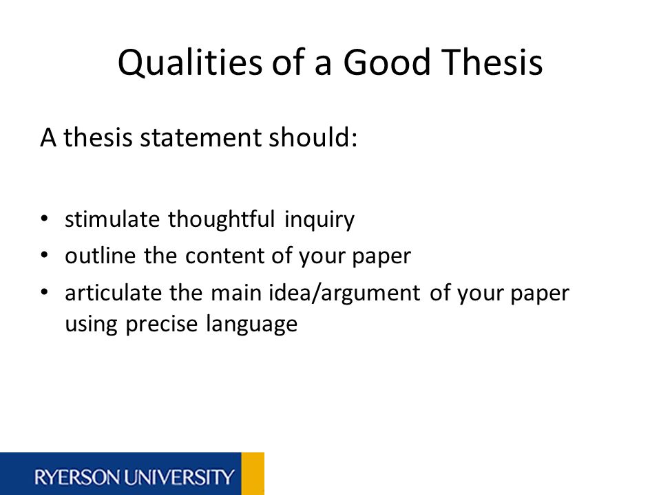 list of good thesis statements list of good thesis statements