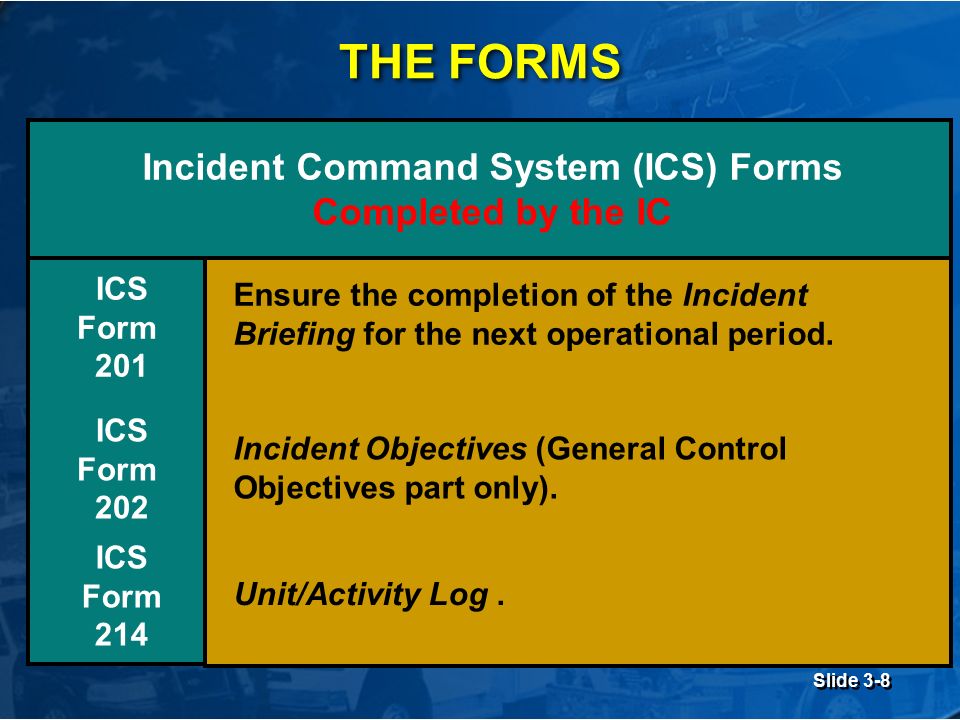 slide 3 1 unit 3 command and general staff functions ppt download ics form 214