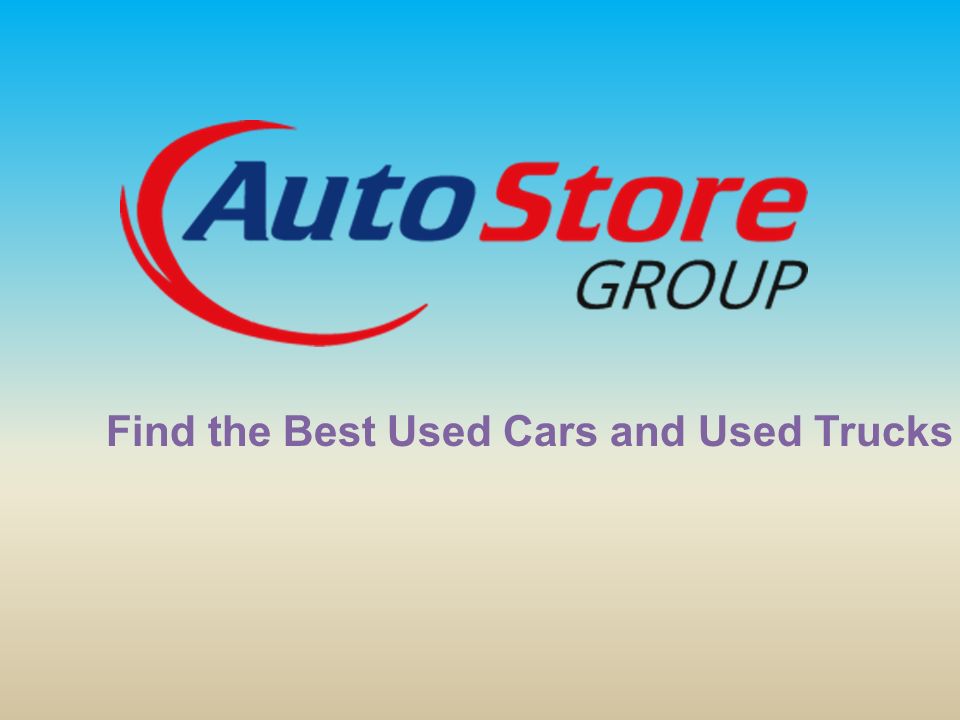 Find the Best Used Cars and Used Trucks