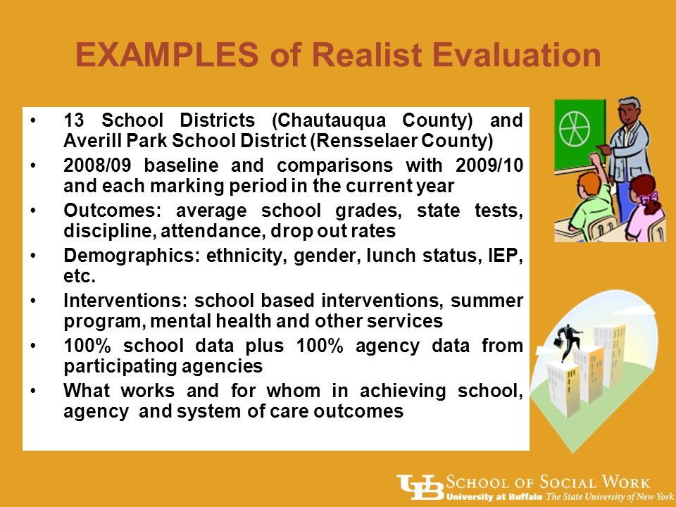 integrating realist evaluation strategies to achieve 100 evaluation chautauqua works jamestown ny