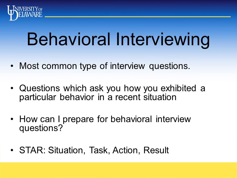 star based interview questions