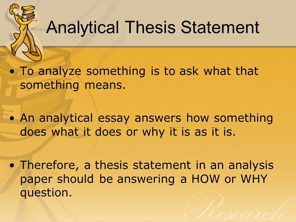 Thesis Statement Words