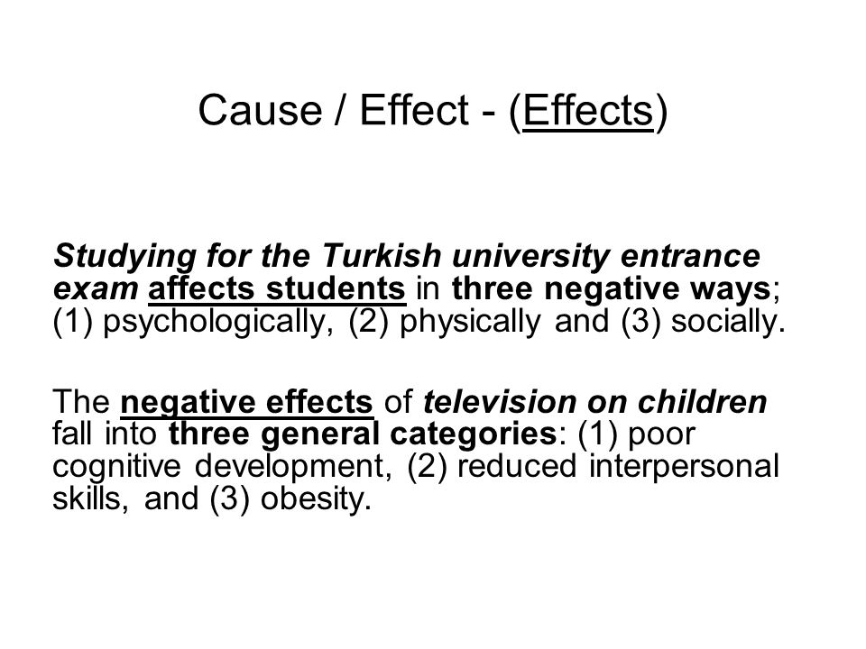 general statement examples for essays