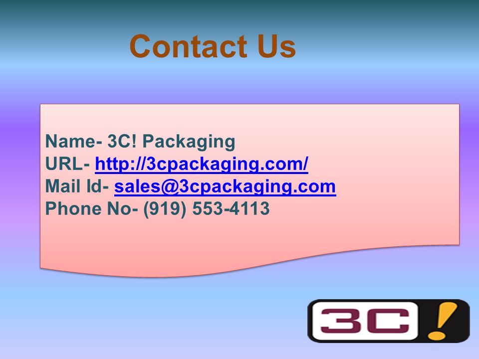Contact Us Name- 3C.