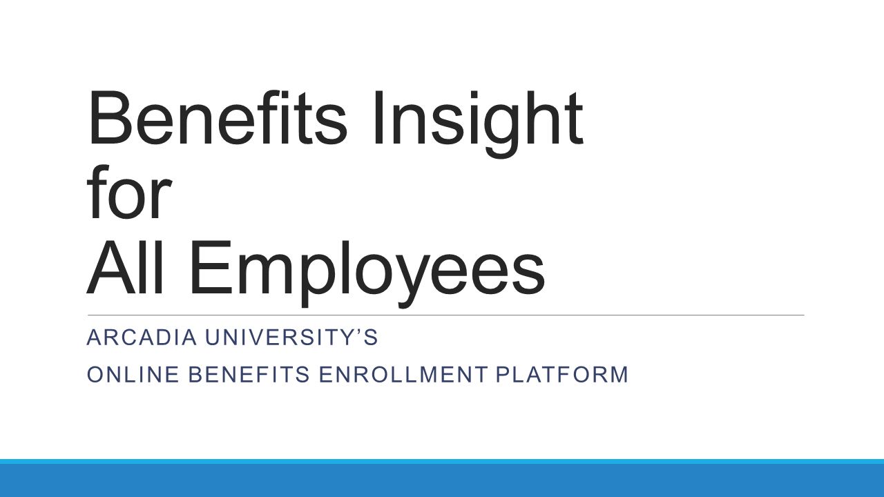 benefits enrollment