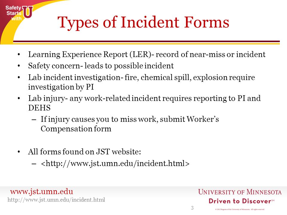 incident reporting incident response incident unexpected and lab incident report