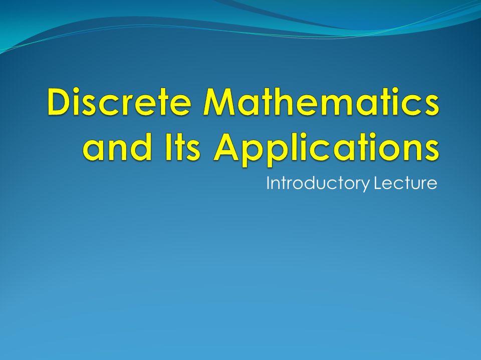 what is discrete mathematics what is discrete mathematics