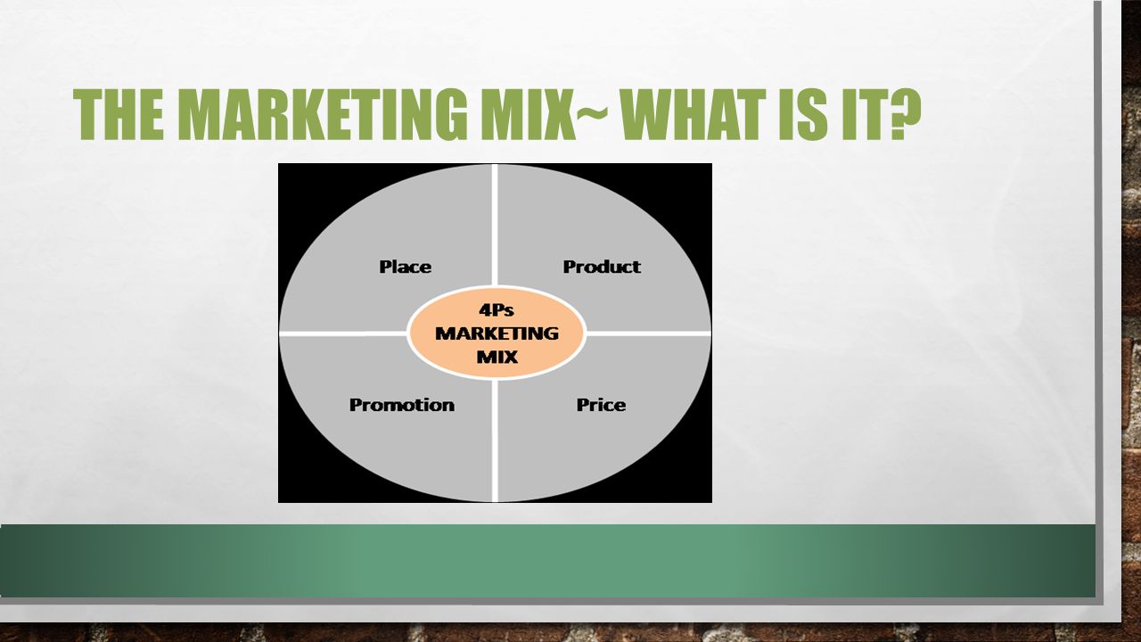 4ps of the marketing mix in the uk cheese market A successful product or service means nothing unless the benefit of such a service can be communicated clearly to the target market an organizations promotional mix can consist of: advertising public relation sales promotion promotional mix personal selling direct mail internet/ e-commerce the promotions aspect of the marketing mix covers. 4ps of the marketing mix in the uk cheese market A successful product or service means nothing unless the benefit of such a service can be communicated clearly to the target market an organizations promotional mix can consist of: advertising public relation sales promotion promotional mix personal selling direct mail internet/ e-commerce the promotions aspect of the marketing mix covers.