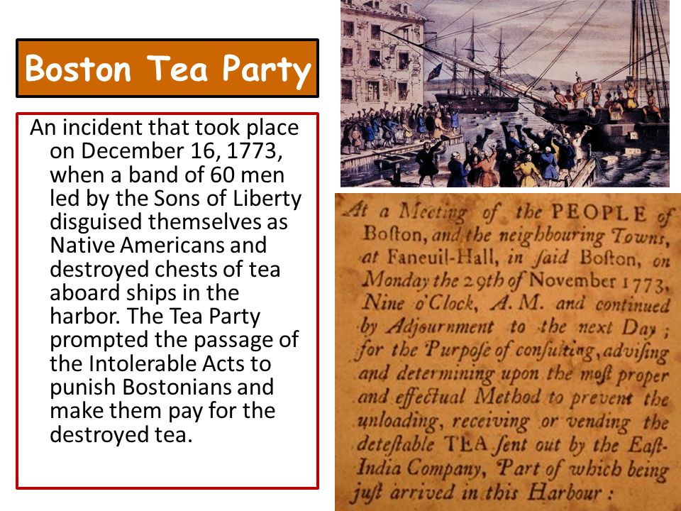 essay on boston tea party The boston tea party is one of the most popular assignments among students' documents if you are stuck with writing or missing ideas, scroll down and find inspiration in the best samples. essay on boston tea party The boston tea party is one of the most popular assignments among students' documents if you are stuck with writing or missing ideas, scroll down and find inspiration in the best samples.
