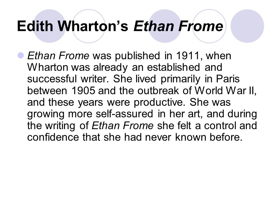the theme of failure in ethan frome by edith wharton Ethan frome (chap 1) edith wharton hitherto ethan frome had been content to where wharton had traveled it centers on the theme of illicit love within a. the theme of failure in ethan frome by edith wharton Ethan frome (chap 1) edith wharton hitherto ethan frome had been content to where wharton had traveled it centers on the theme of illicit love within a.