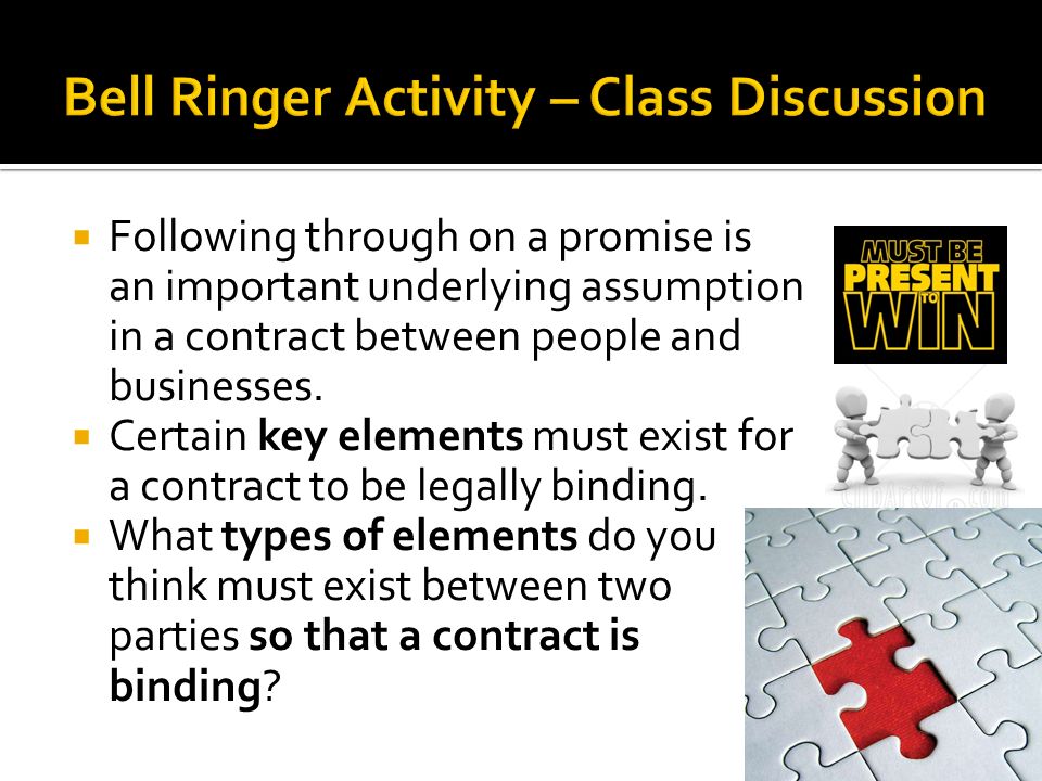 contract elements contract elements