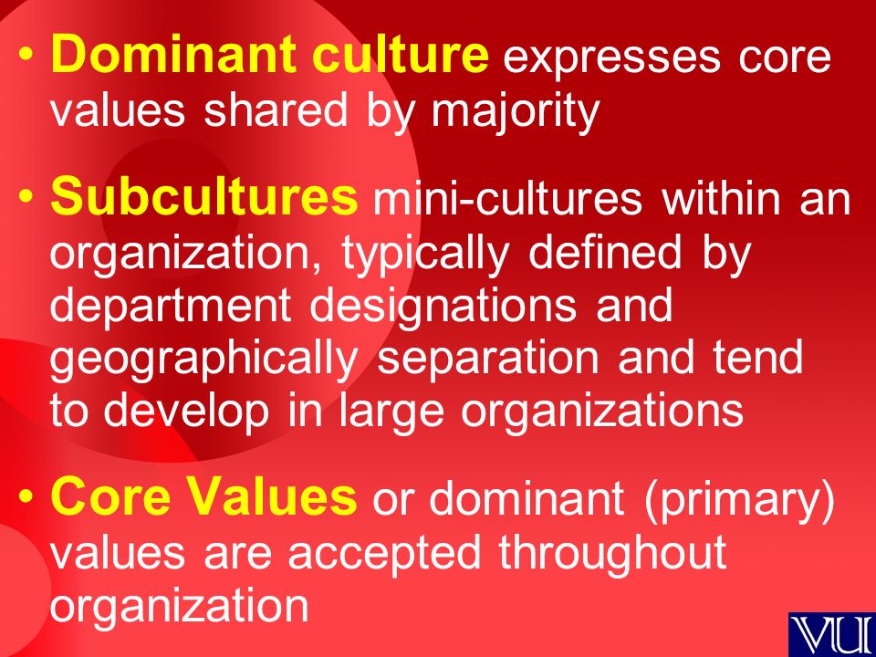 dominant culture dominant culture