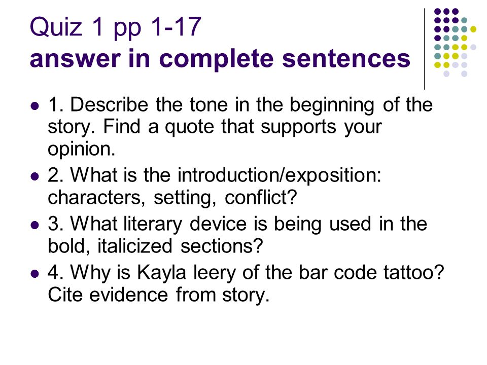 the bar code tattoo by suzanne weyn quiz 1 pp 1 17 answer in the bar code tattoo by suzanne weyn quiz 1 pp 1 17 answer in
