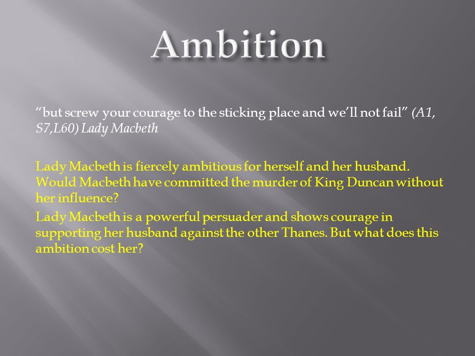 the factors influencing macbeth on the murder of king duncan Shakespeare’s lady macbeth: when the planned night of king duncan’s murder comes, macbeth is although lady macbeth had a huge influence on macbeth. the factors influencing macbeth on the murder of king duncan Shakespeare’s lady macbeth: when the planned night of king duncan’s murder comes, macbeth is although lady macbeth had a huge influence on macbeth.