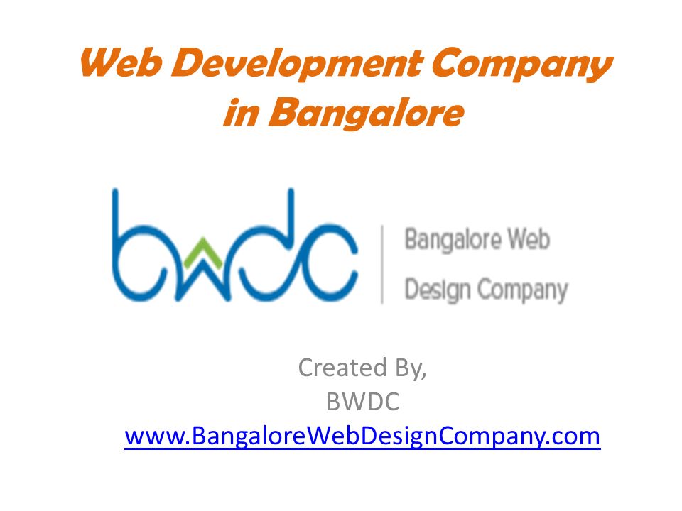 Web Development Company in Bangalore Created By, BWDC