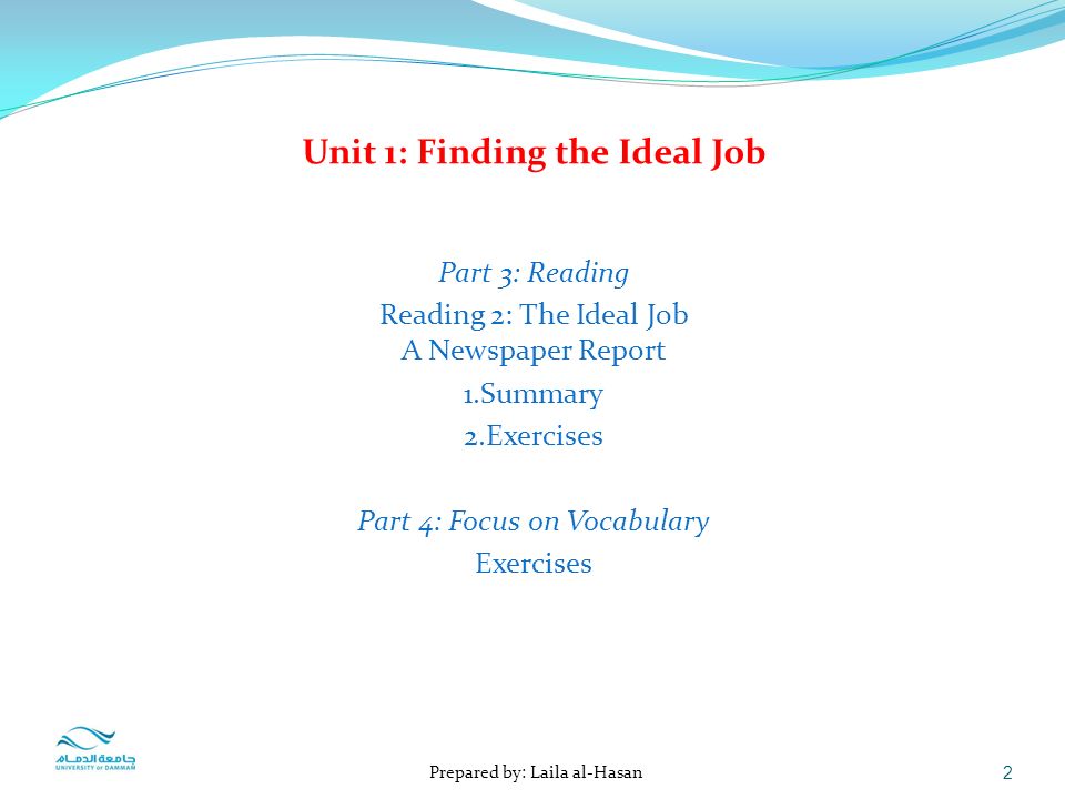 job ideal
