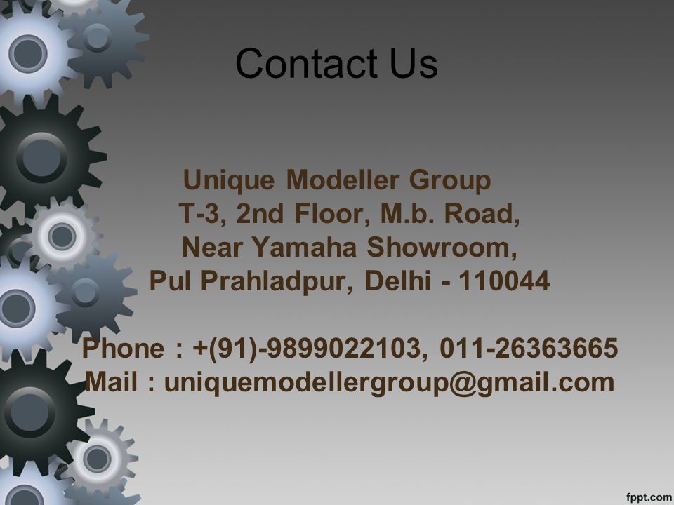Contact Us Unique Modeller Group T-3, 2nd Floor, M.b.