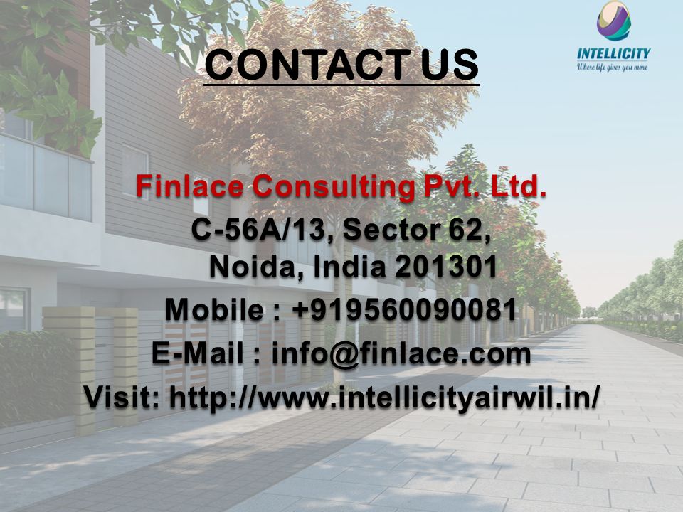 CONTACT US Finlace Consulting Pvt. Ltd.