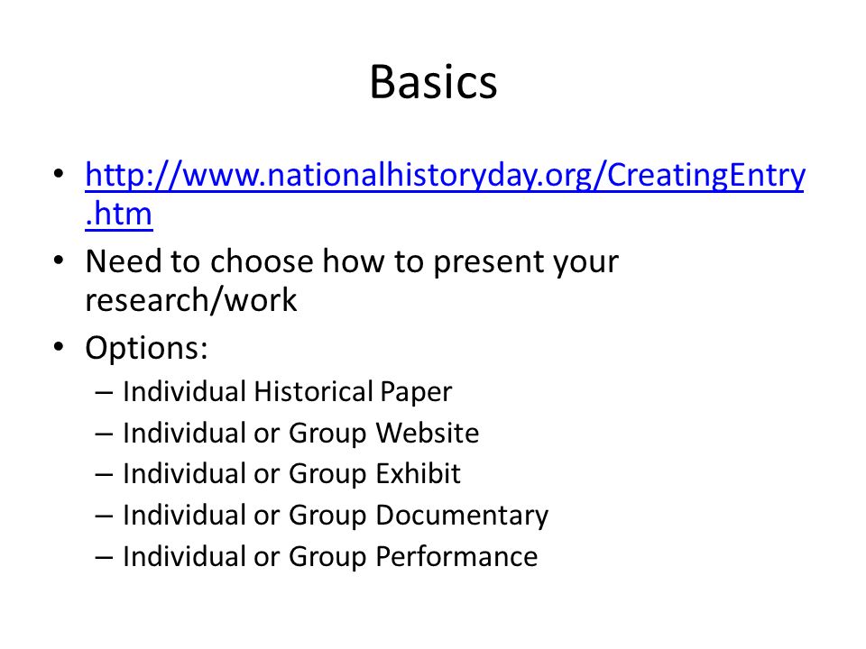 How To Present A Research Paper