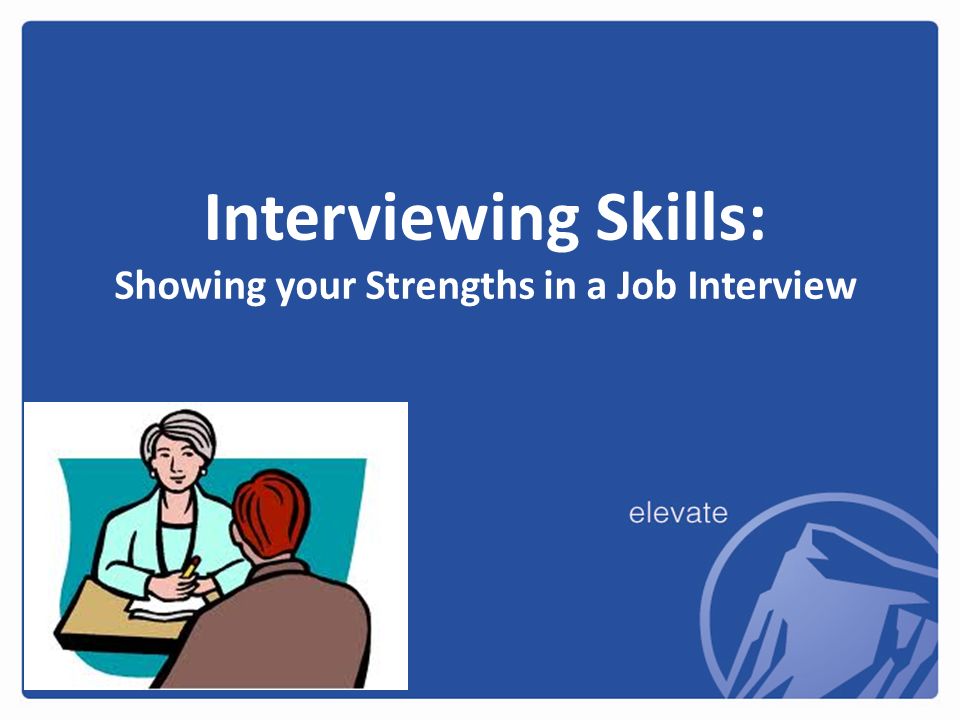 job interview strengths