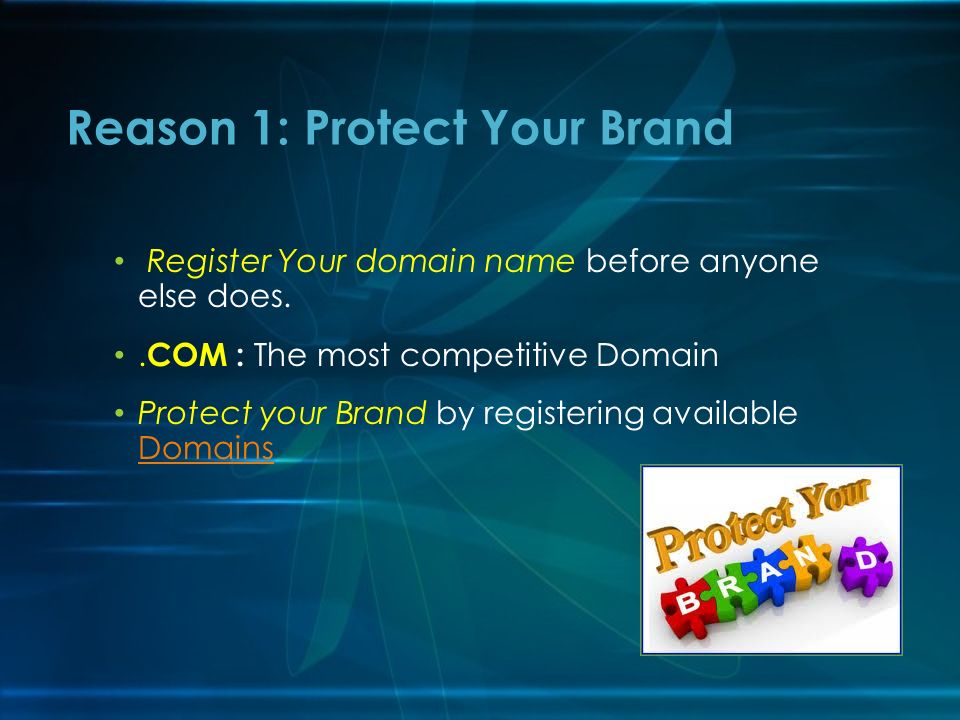 Register Your domain name before anyone else does..