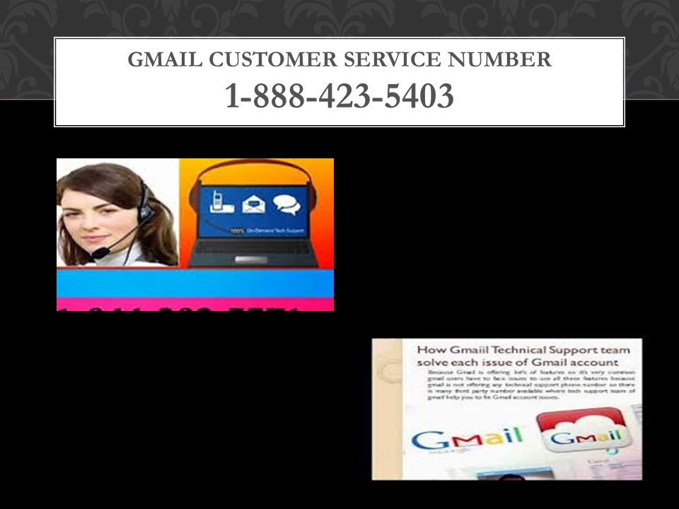 GMAIL CUSTOMER SERVICE NUMBER