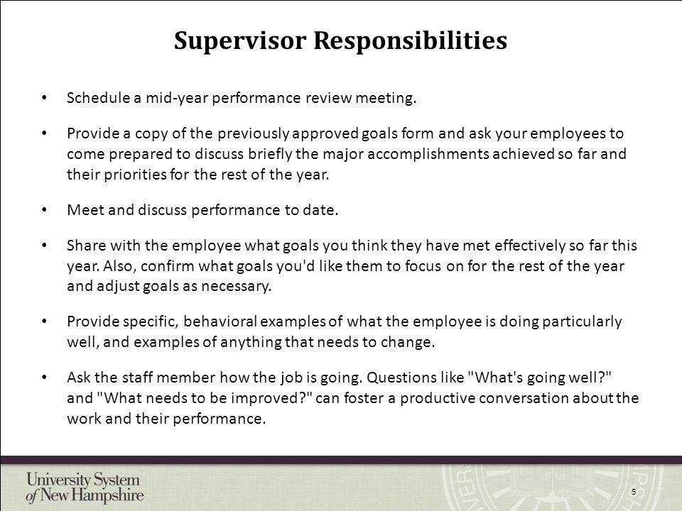 staff review examples