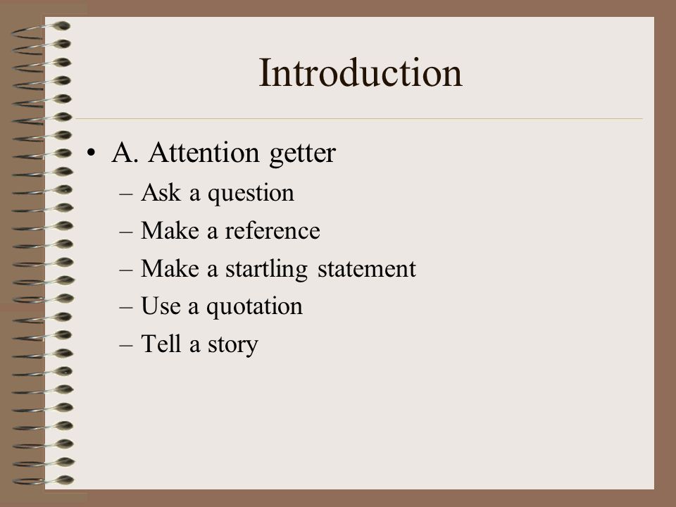 types essay attention getters types essay attention getters