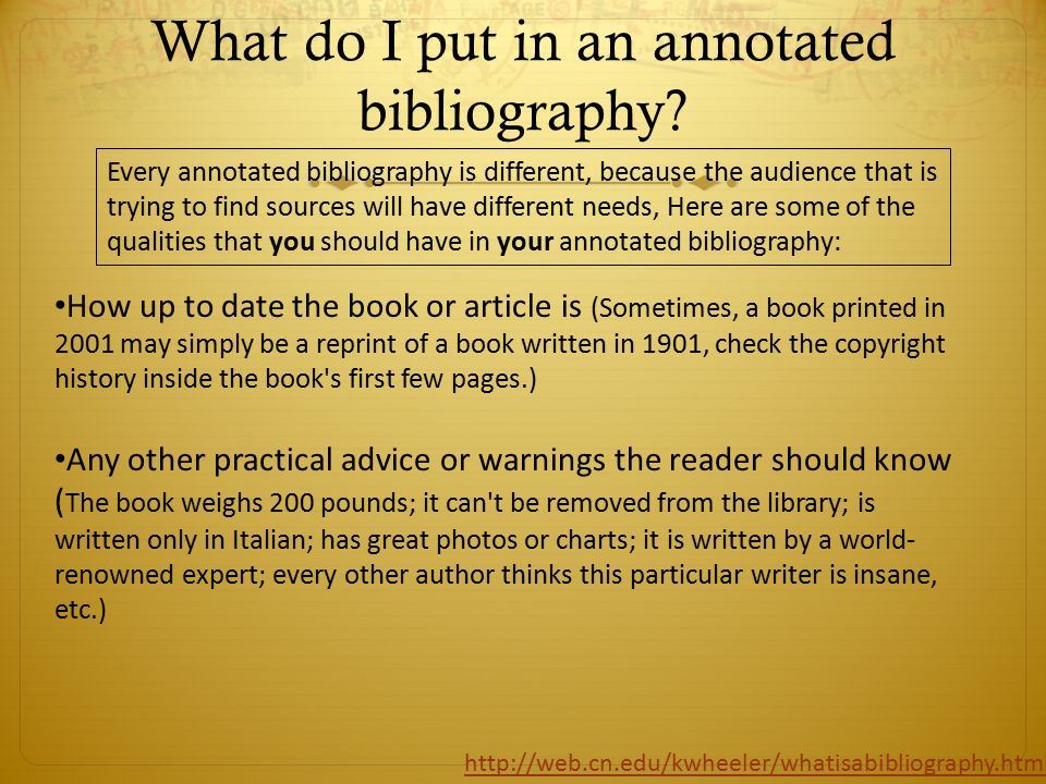 anotated bibliography Annotation format: 1 hanging indents: hanging indentations are required for reference citations and should be used in the bibliography the first line of the citation starts at the left margin subsequent lines are. anotated bibliography Annotation format: 1 hanging indents: hanging indentations are required for reference citations and should be used in the bibliography the first line of the citation starts at the left margin subsequent lines are.