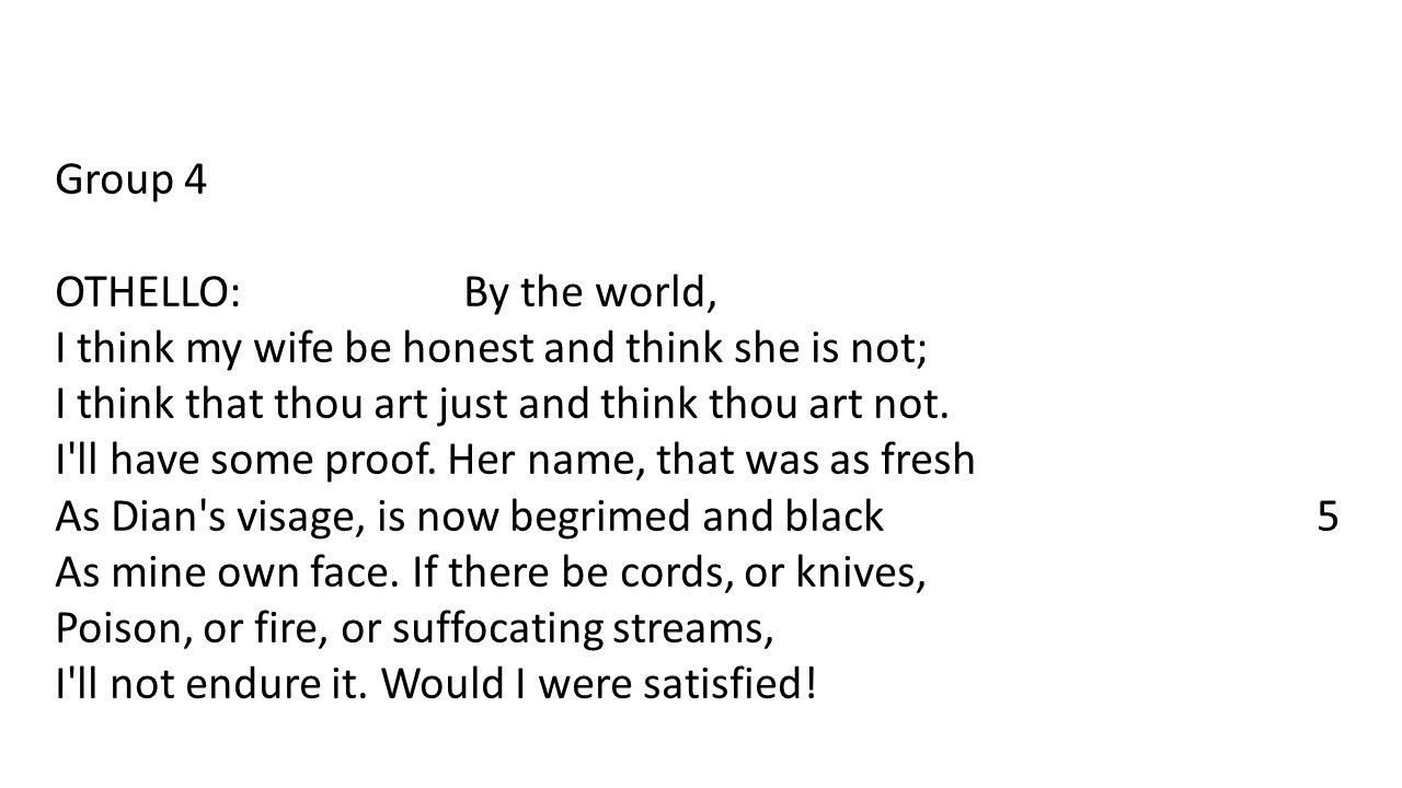 honesty and trust throughout othello play essay Throughout othello play,one central theme of the play is the major contrast of doubt versus trust iago persuade othello to kill his wife english literature essay. honesty and trust throughout othello play essay Throughout othello play,one central theme of the play is the major contrast of doubt versus trust iago persuade othello to kill his wife english literature essay.