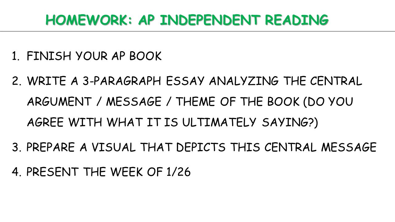 3 paragraph essay example