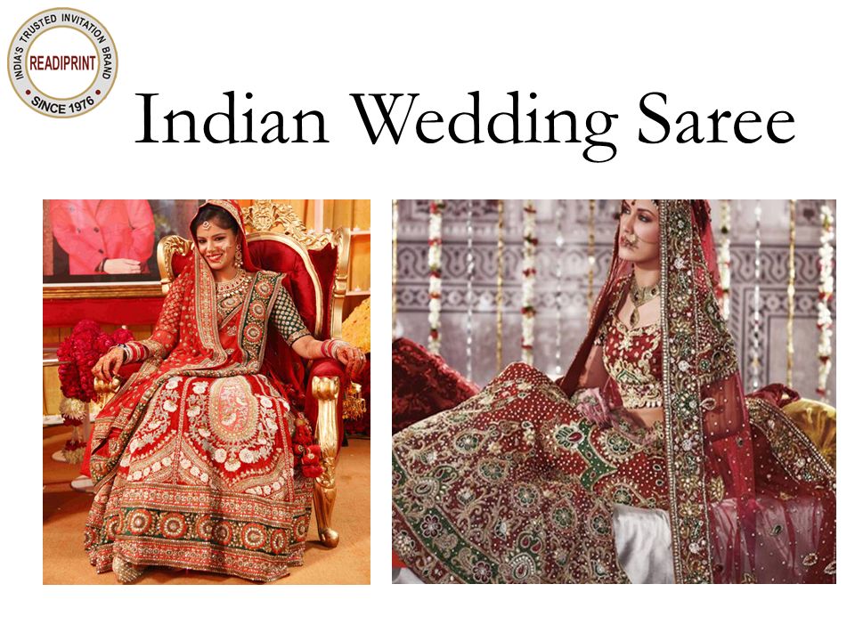 Indian Wedding Saree