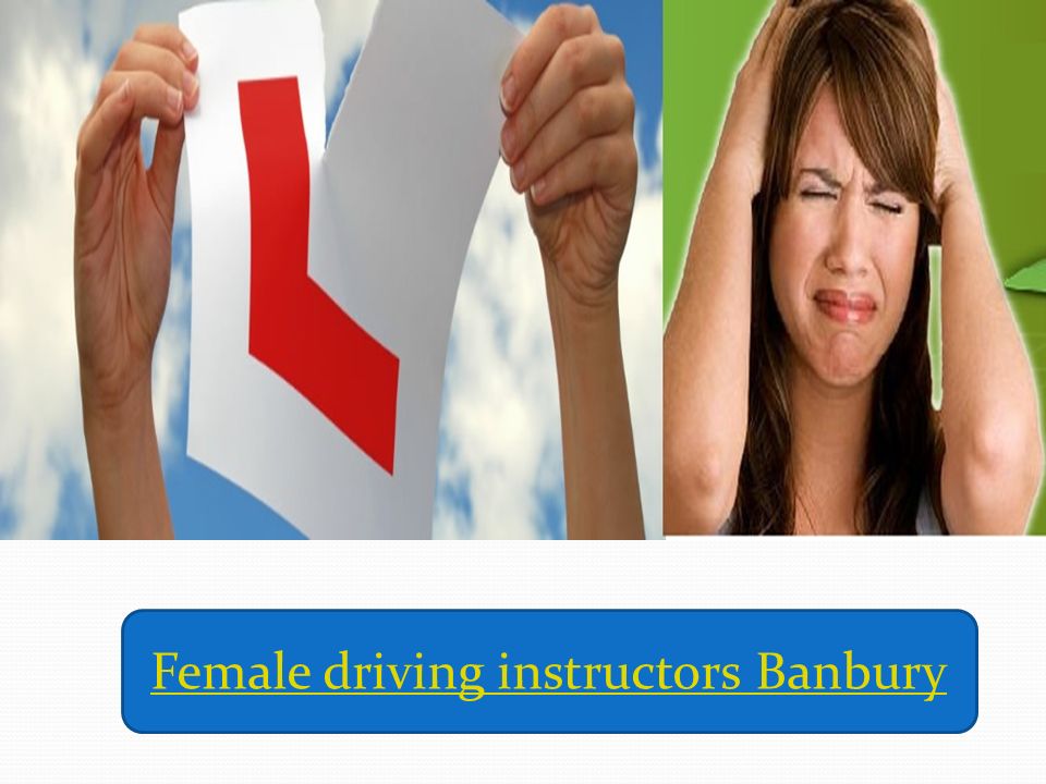 Female driving instructors Banbury