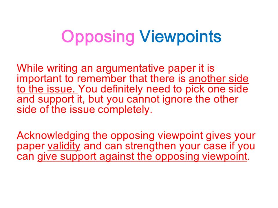 opposing essays opposing essays