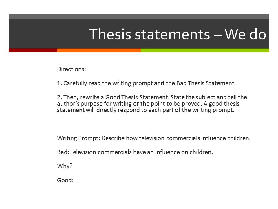 Professional Thesis Writing Part