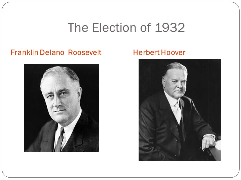 a comparison of franklin roosevelt and herbert hoover a comparison of franklin roosevelt and herbert hoover